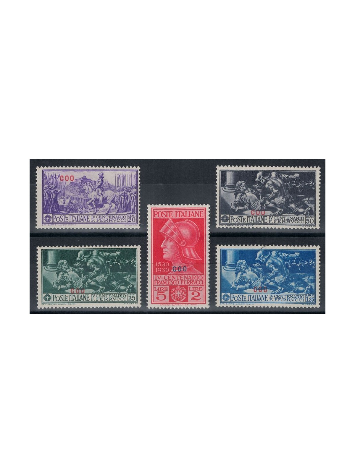 EGEO COO 1930 Francesco Ferrucci 5v MH*