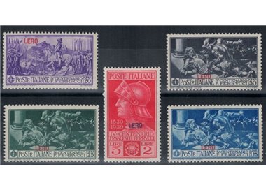 EGEO LERO 1930 Francesco Ferrucci 5v MH*