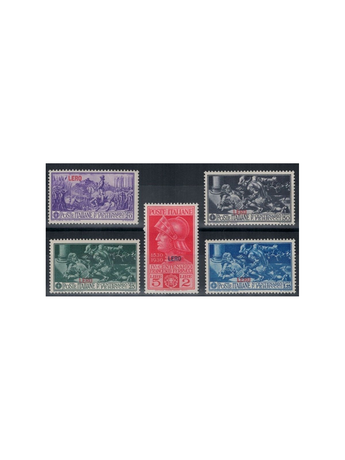 EGEO LERO 1930 Francesco Ferrucci 5v MH*