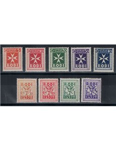EGEO 1934 Postage Due 9v MH*
