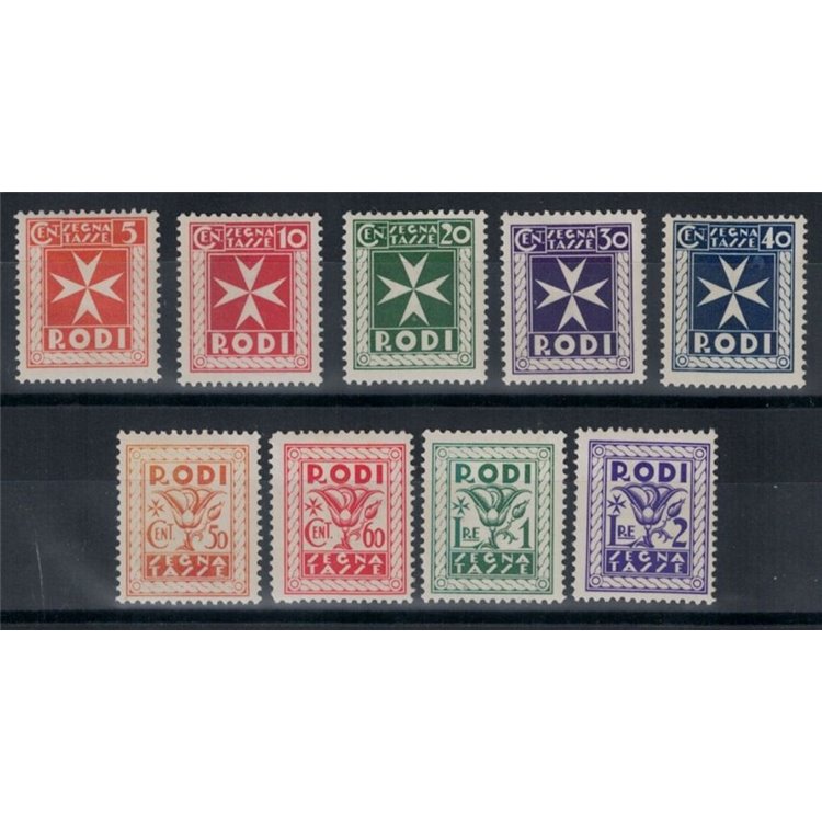 EGEO 1934 Segnatasse 9v MH*