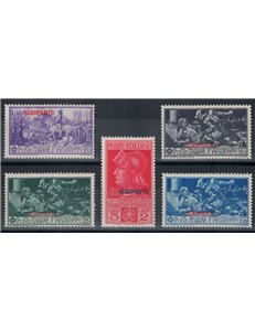 EGEO SCARPANTO 1930 Francesco Ferrucci 5v MH*