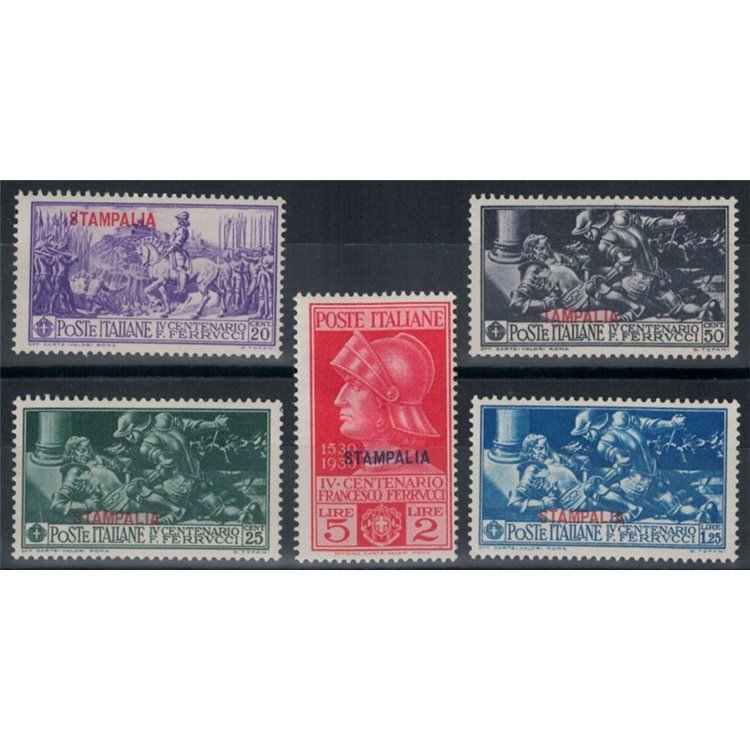 AEGEAN STAMPALIA 1930 Francesco Ferrucci 5v MH*