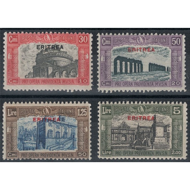 ERITREA 1929 Militia II 4v MH*