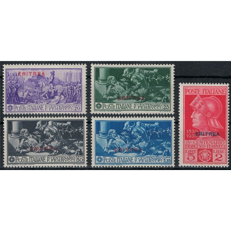 ERITREA 1930 Francesco Ferrucci 5v MH*