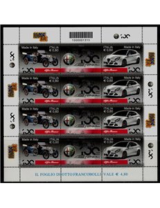 ITALIA 2010 Alfa Romeo MF MNH**