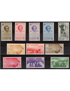 ITALY KINGDOM 1935 Centenary Bellini 11v MNH** ©