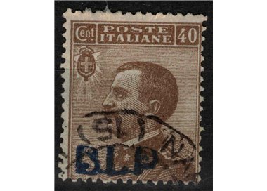 ITALY KINGDOM 1920-23 BLP 40c brown (black blue overlay) us