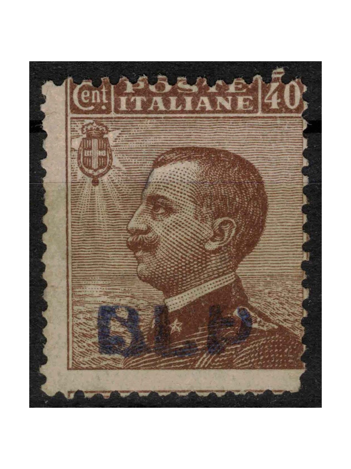 ITALIA REGNO 1920-23 BLP 40c bruno MNG