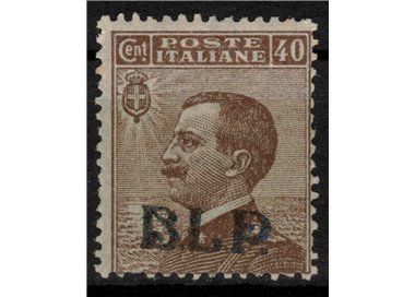 ITALIA REGNO 1920-23 BLP 40c bruno MH*