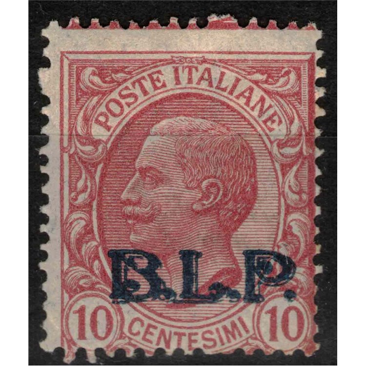 ITALY KINGDOM 1923 BLP 10c pink (blue overprint) MH*