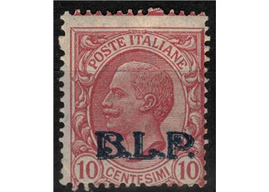 ITALIA REGNO 1923 BLP 10c rosa (soprastampa azzurra) MH*