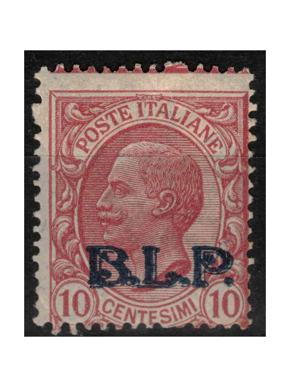 ITALY KINGDOM 1923 BLP 10c pink (blue overprint) MH*