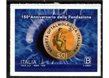 ITALIA 2019 Società Oftalmologica MNH**