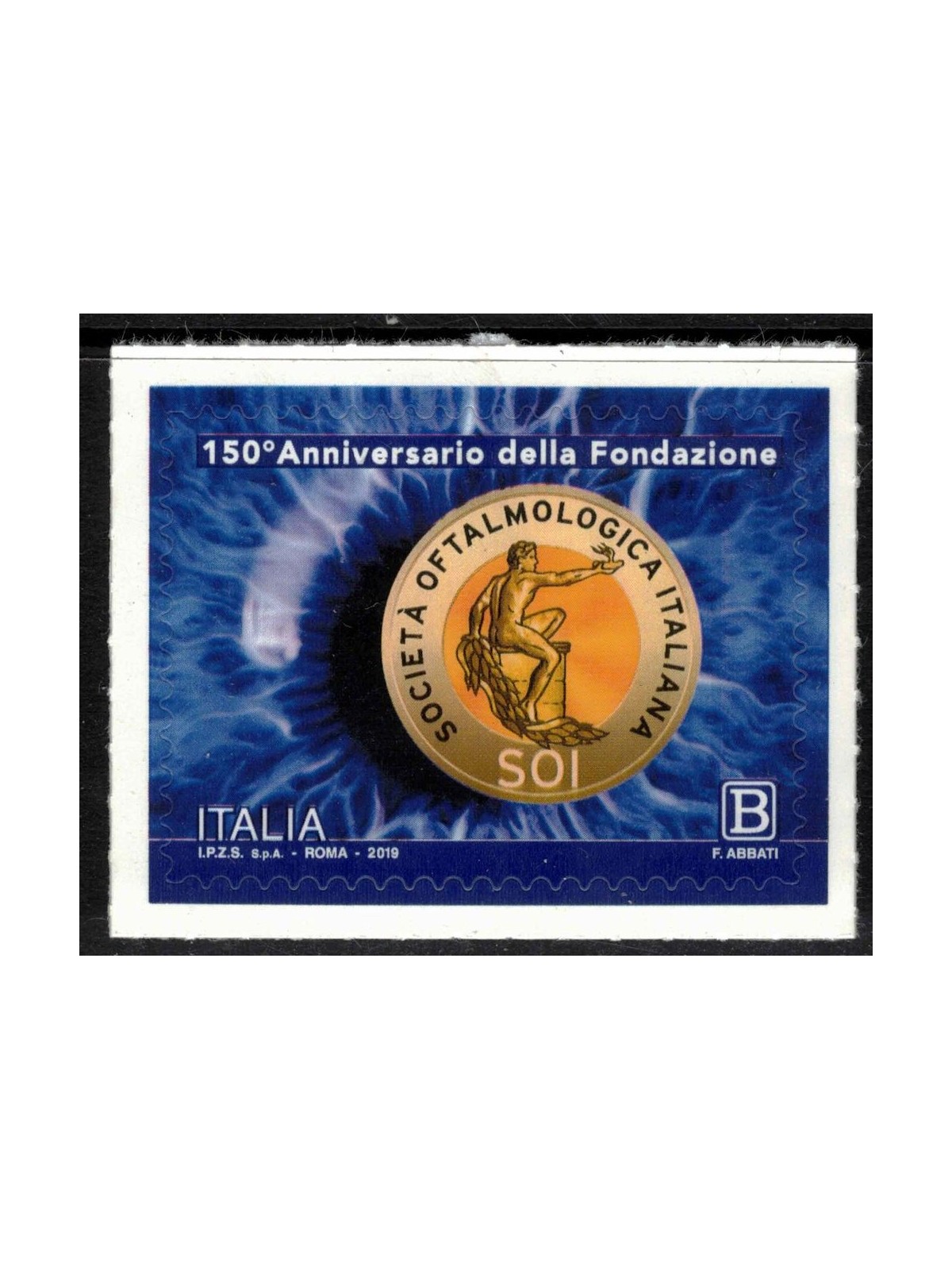 ITALIA 2019 Società Oftalmologica MNH**