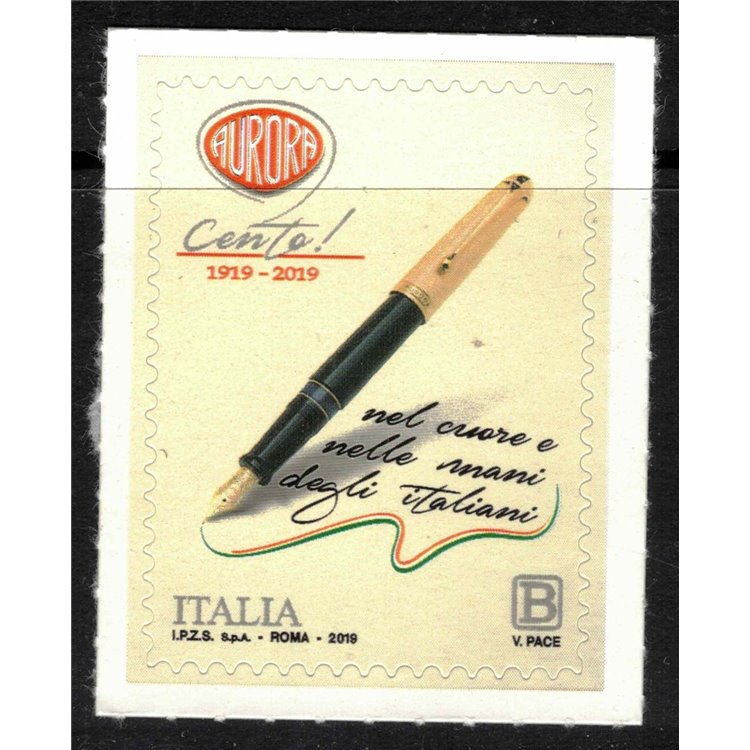 ITALIA 2019 Penna Aurora MNH**