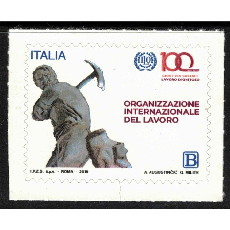 ITALY 2019 International Labour Organization MNH**