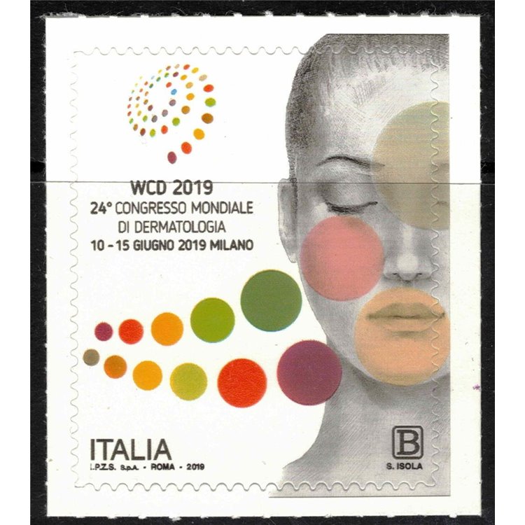 ITALIA 2019 Congresso Mondiale di Dermatologia MNH**