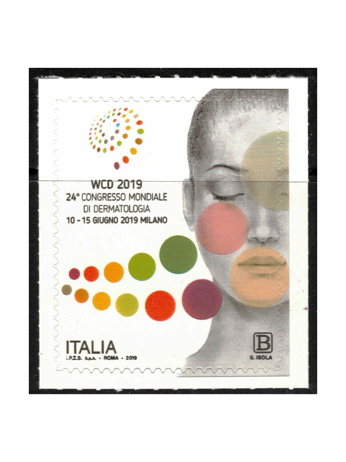 ITALIA 2019 Congresso Mondiale di Dermatologia MNH**