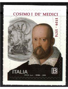 ITALIA 2019 Cosimo I de' Medici MNH**