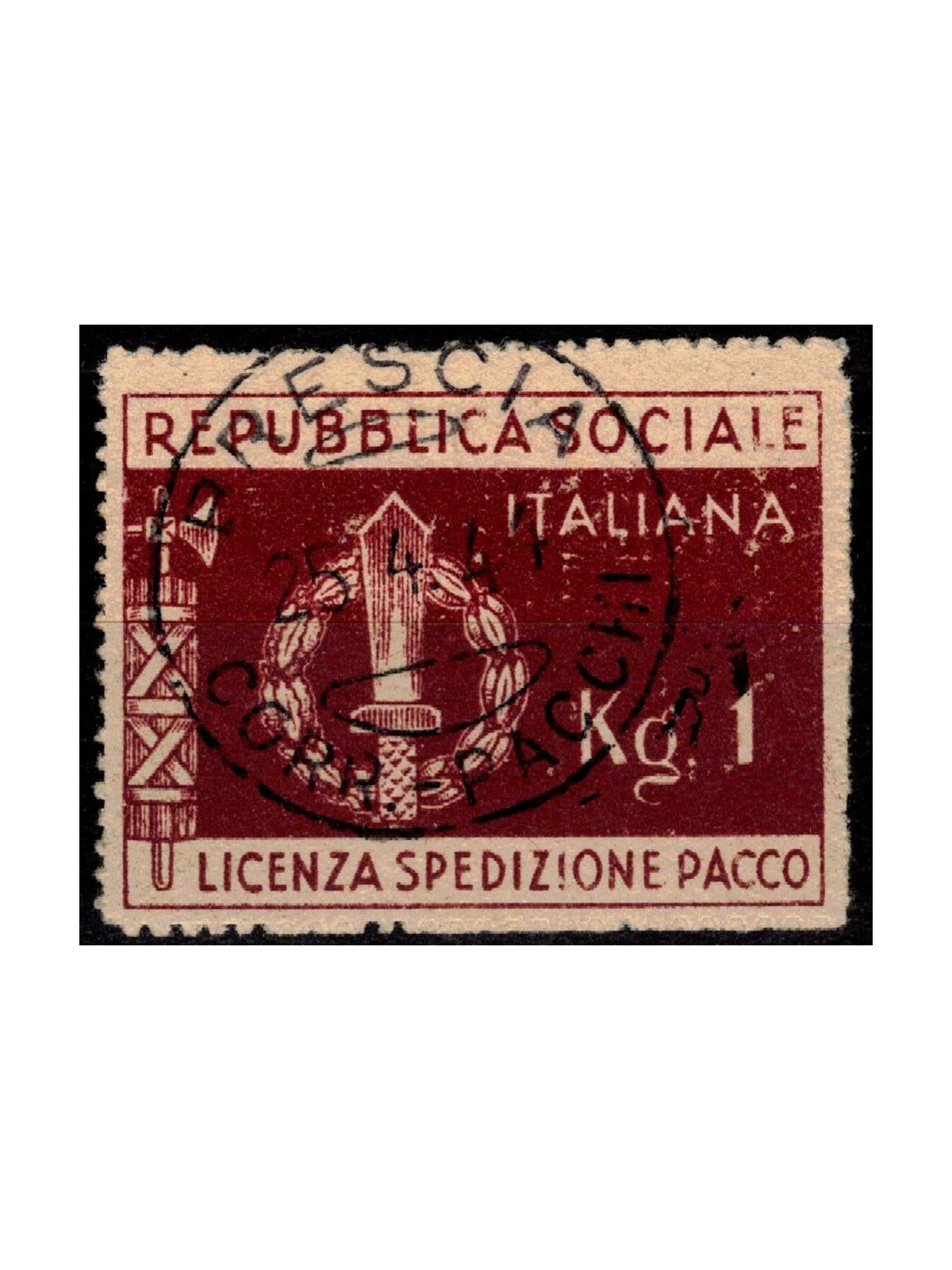 ITALY RSI 1944 Military Exemption us ©
