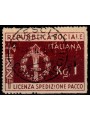 ITALIA RSI 1944 Franchigia militare us ©