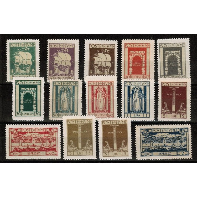 FIUME 1923 San Vito 14v MNH** ©