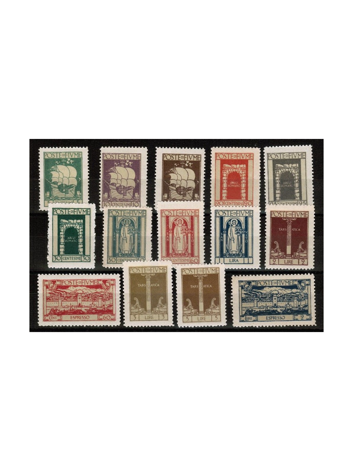 FIUME 1923 San Vito 14v MNH** ©
