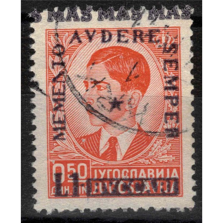 FIUMANO AREA KUPA 1941 Buccari mockery us