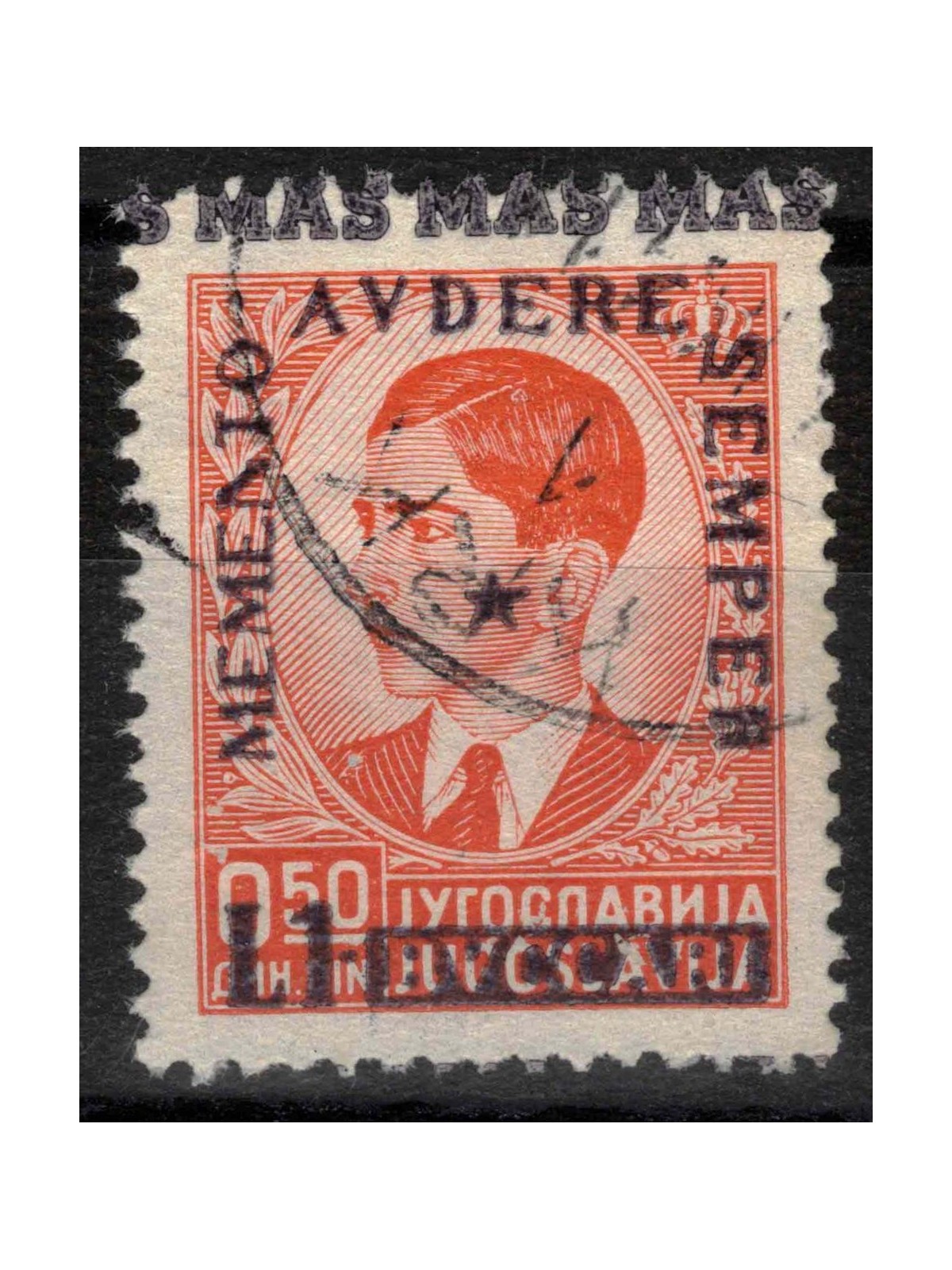 FIUMANO AREA KUPA 1941 Buccari mockery us