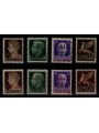 ZANTE (GERMAN OCC.) 1943 Greek Civil Administration 8v MH* ©