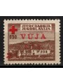 TRIESTE B 1948 Red Cross 2£ on 0.50 brown (red overprint) MNH** ©