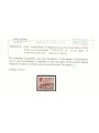 TRIESTE B 1948 Croce Rossa 2₤ su 0,50 bruno (soprastampa rossa) MNH** ©