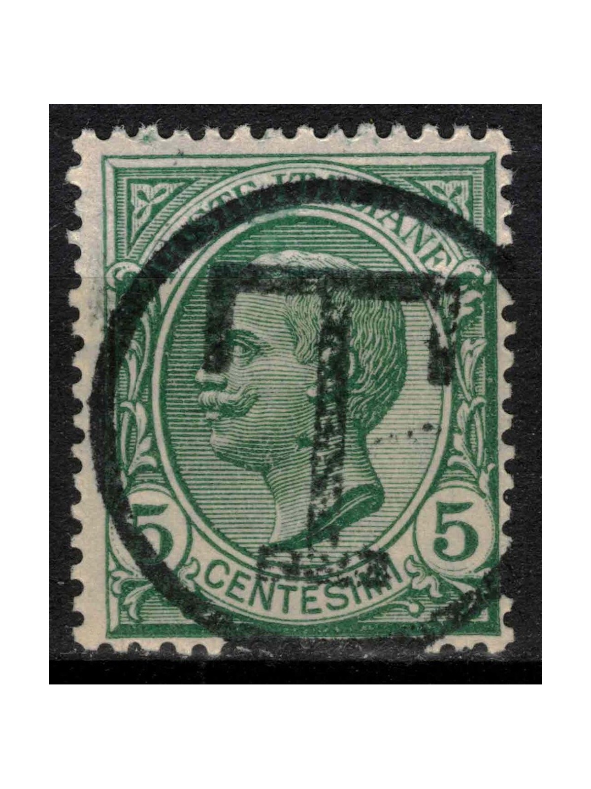 TRENTINO (BZ3) 1918-19 Trento and Trieste 5c green (T overlay) MNH** ©