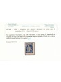 FIUME 1919 Allegoria 25c azzurro oltremare (dent. 10½) MNH** ©