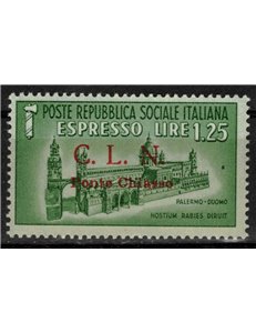 CHIASSO BRIDGE 1945 Destroyed monuments (Espresso) MH* ©