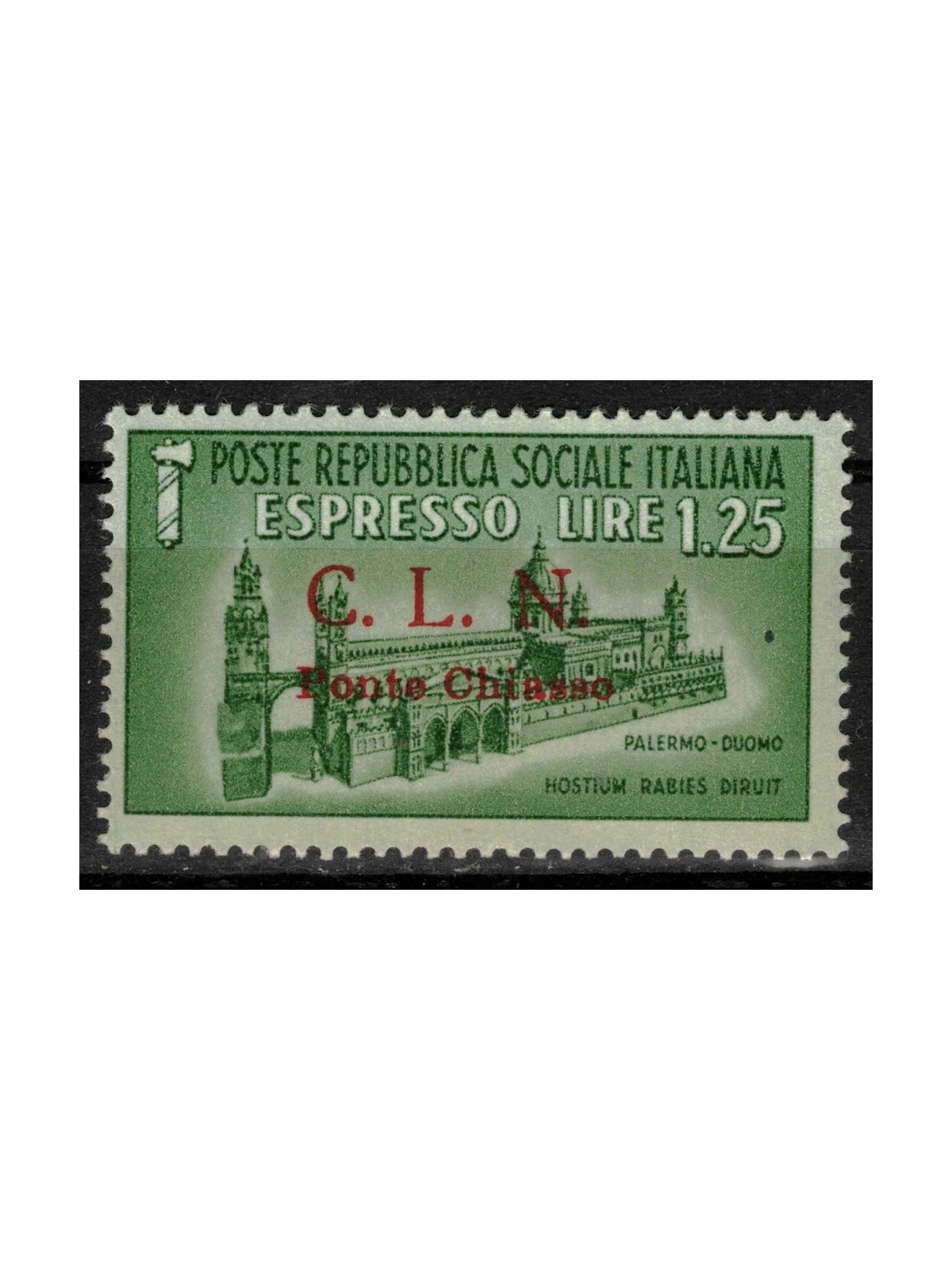 PONTE CHIASSO 1945 Monumenti distrutti (Espresso) MH* ©