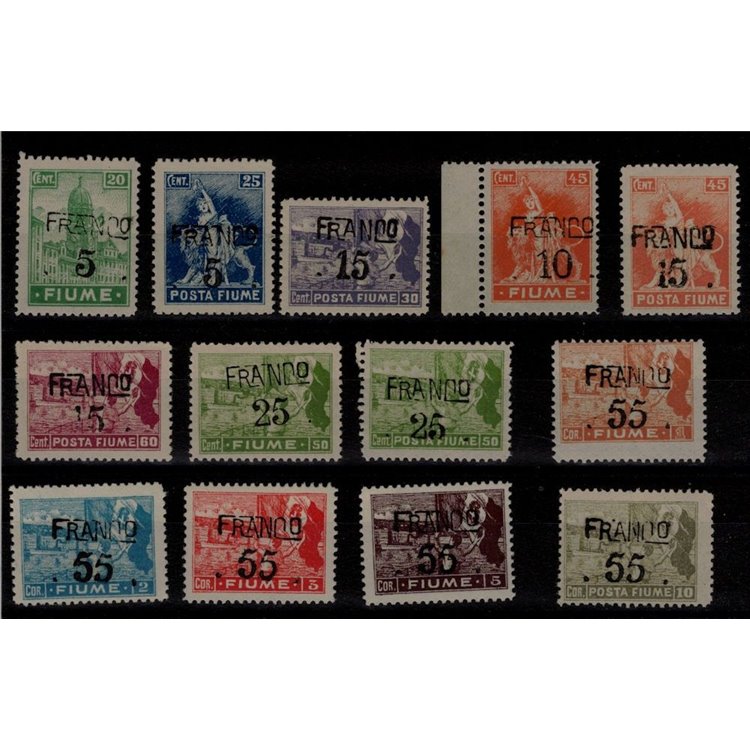 RIVER 1919 Allegories and views 13v MNH** ©