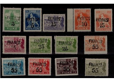 RIVER 1919 Allegories and views 13v MNH** ©