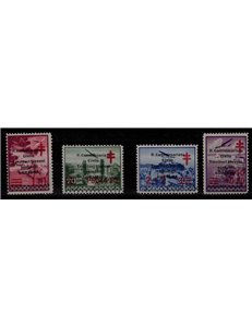 LUBIANA 1941 Antitubercolari (R. Commissariato civile) 4v MNH**