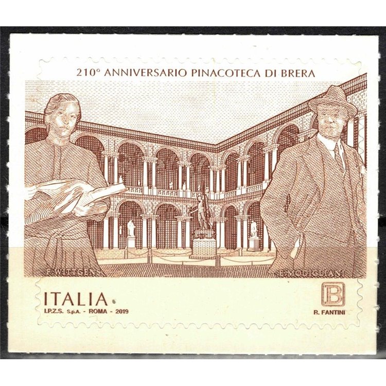 ITALY 2019 Brera Art Gallery MNH**