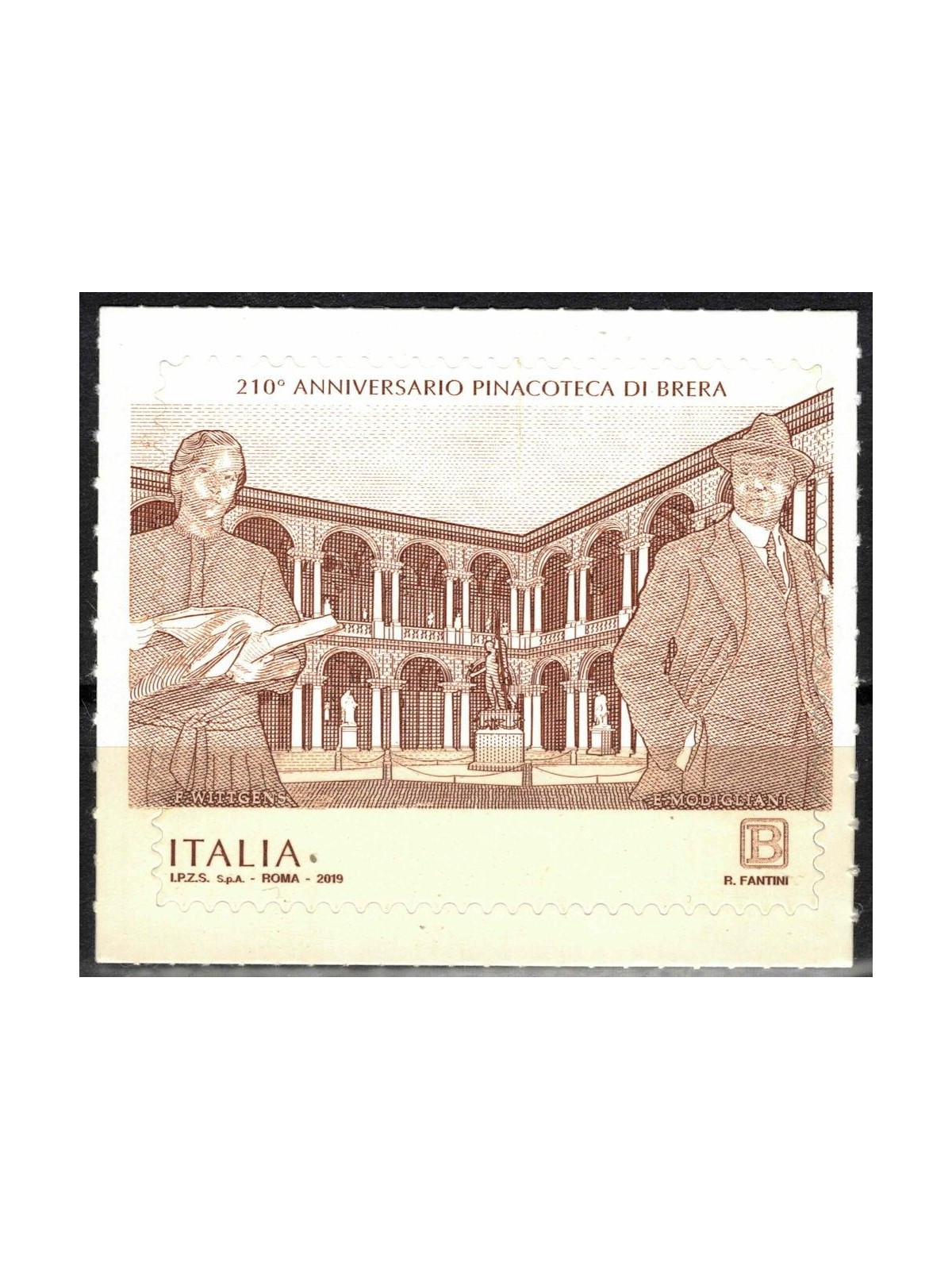 ITALIA 2019 Pinacoteca di Brera MNH**