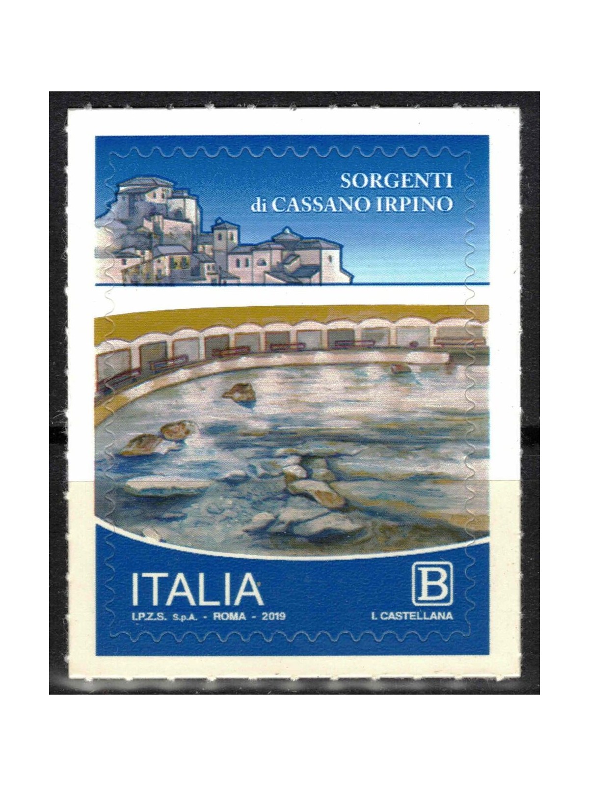 ITALIA 2019 Sorgenti di Cassano Irpino MNH**