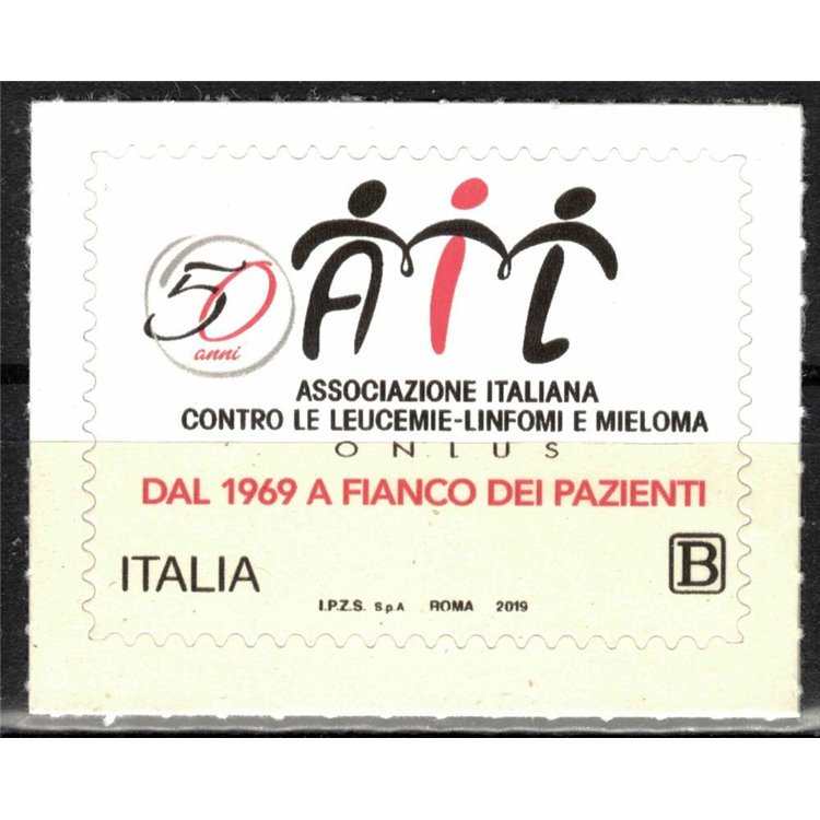 ITALIA 2019 Cinquantenario AIL MNH**
