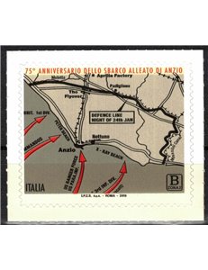 ITALIA 2019 Sbarco alleato di Anzio MNH**