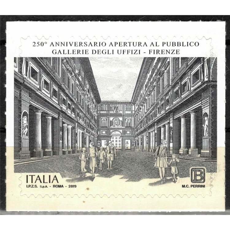 ITALY 2019 Uffizi Galleries MNH**