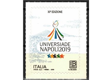 ITALIA 2019 Universiade MNH**