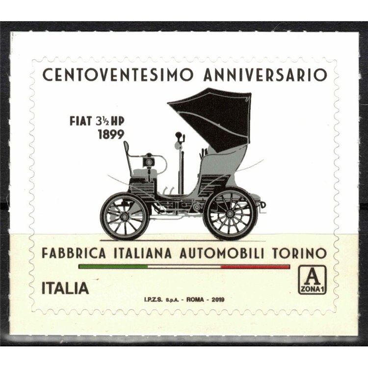 ITALY 2019 Fiat MNH**