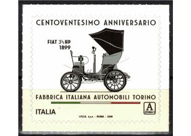 ITALY 2019 Fiat MNH**