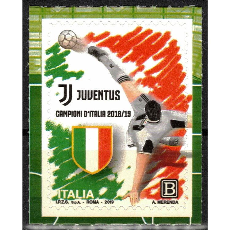 ITALY 2019 Juventus Italian Champion MNH**